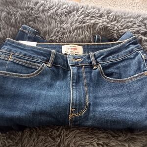 Wrangler Women's Dark Boot Cut Leg Jeans